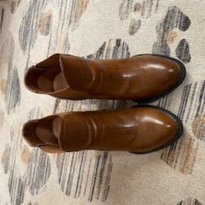 Leila Stone Brown Booties
